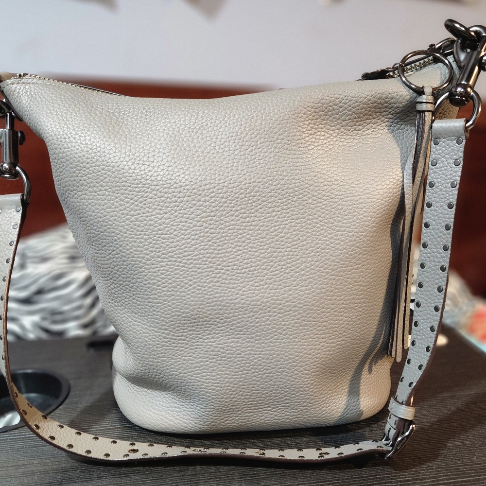 Coach Duffle Bag With Rivets